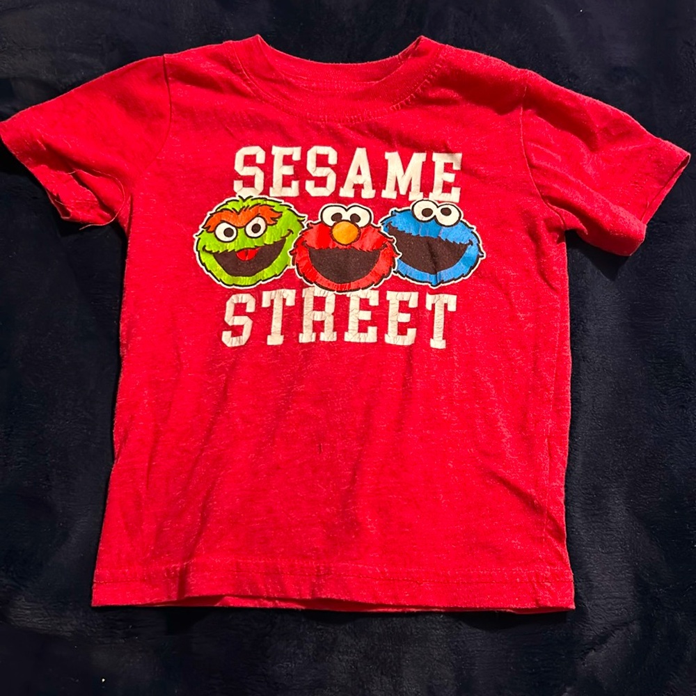 Boys T-shirt. Lightly worn, no stains or tears